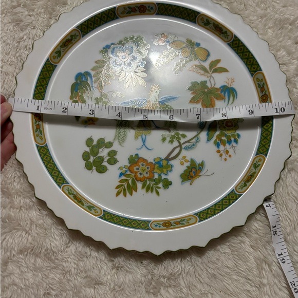Vintage Sango One World Jade Garden Dinner Plate - Picture 2 of 3